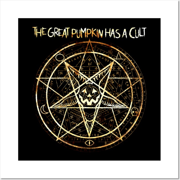 Cult of the Great Pumpkin: Pentagram Wall Art by Chad Savage